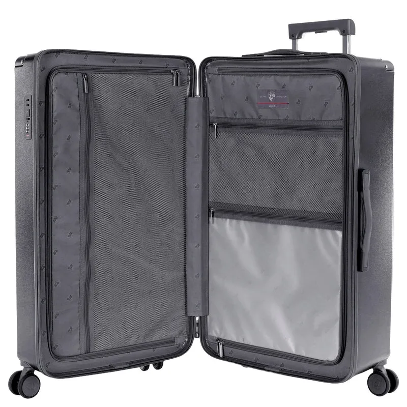 Heys Luxe Trunk - 4-Rollen-Trolley 76 cm erw. (gunmetal)
