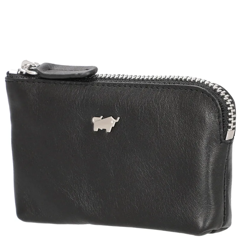 Braun Büffel Golf RFID - Schlüsseletui S 10 cm (schwarz)