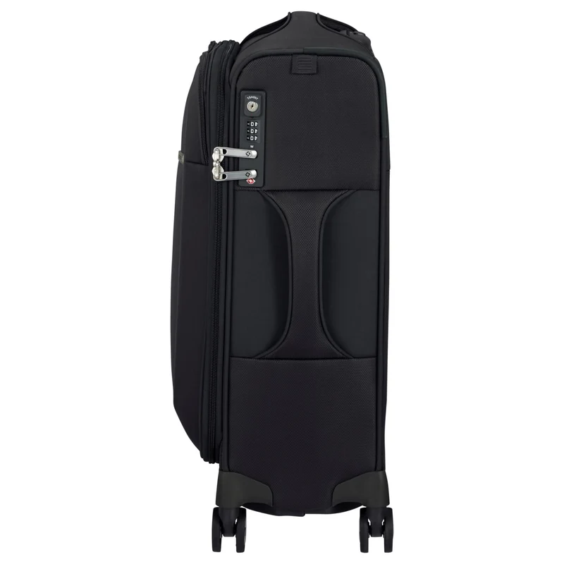Samsonite Selection D'Lite - 4-Rollen-Kabinentrolley 55 cm erw. (black)