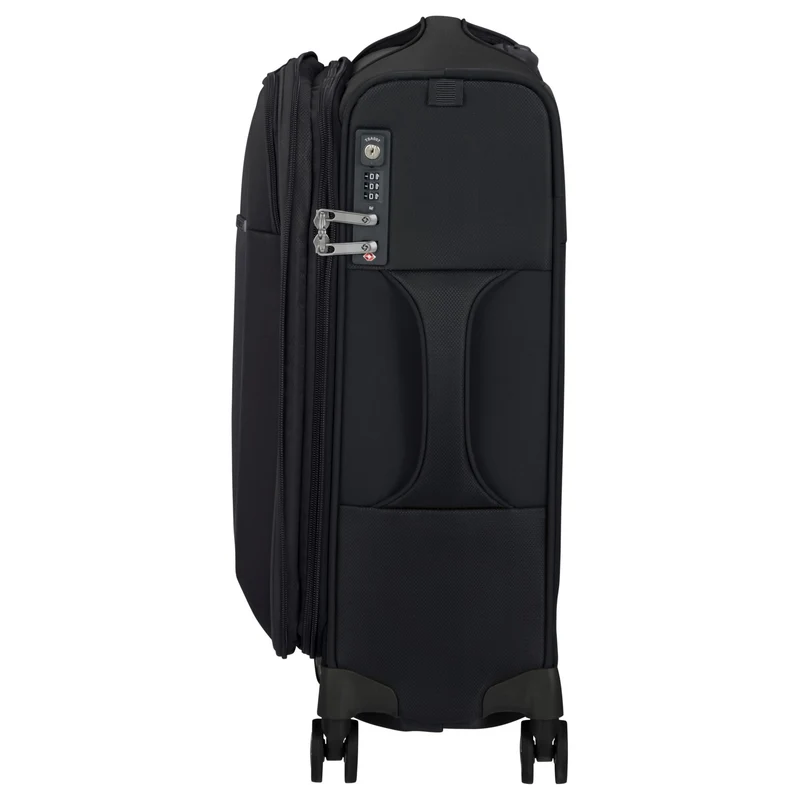 Samsonite Selection D'Lite - 4-Rollen-Kabinentrolley 55 cm erw. (black)