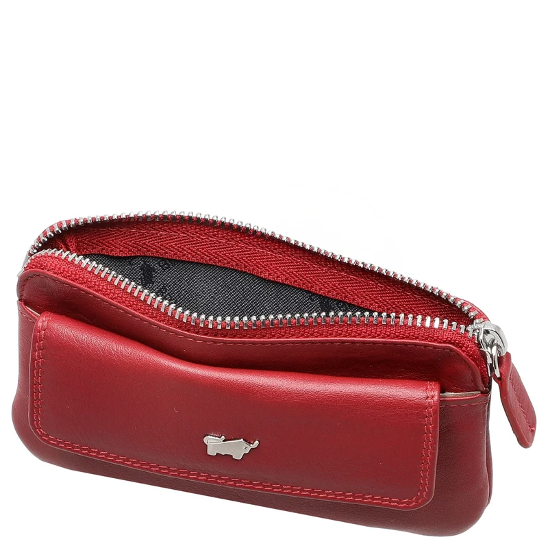Braun Büffel Golf RFID - Schlüsseletui L 12.3 cm (rot)