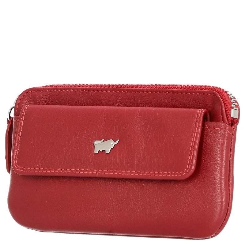 Braun Büffel Golf RFID - Schlüsseletui L 12.3 cm (rot)