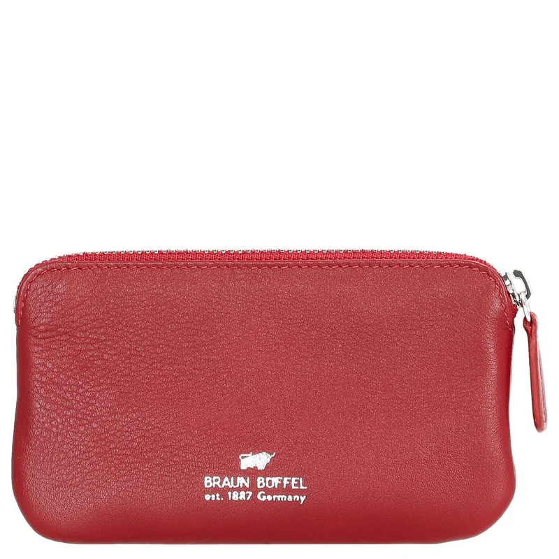 Braun Büffel Golf RFID - Schlüsseletui L 12.3 cm (rot)