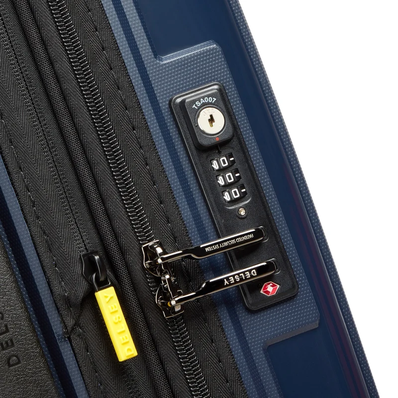 Delsey Paris Lutece SE - 4-Rollen-Kabinentrolley Slim 55 cm erw. (navy blue)