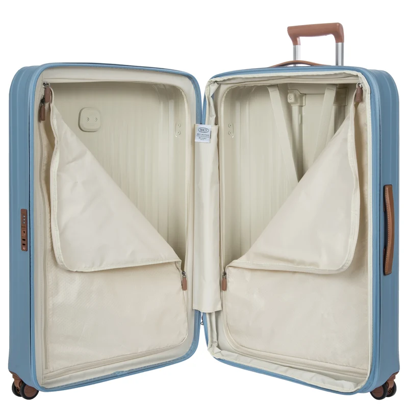 Brics Taormina - 4-Rollen-Trolley XL 82 cm erw. (hellblau)