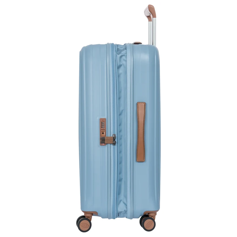 Brics Taormina - 4-Rollen-Trolley M 69 cm erw. (hellblau)