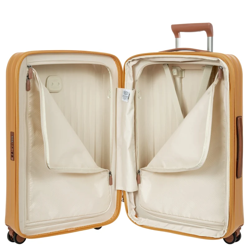 Brics Taormina - 4-Rollen-Trolley M 69 cm erw. (honig)