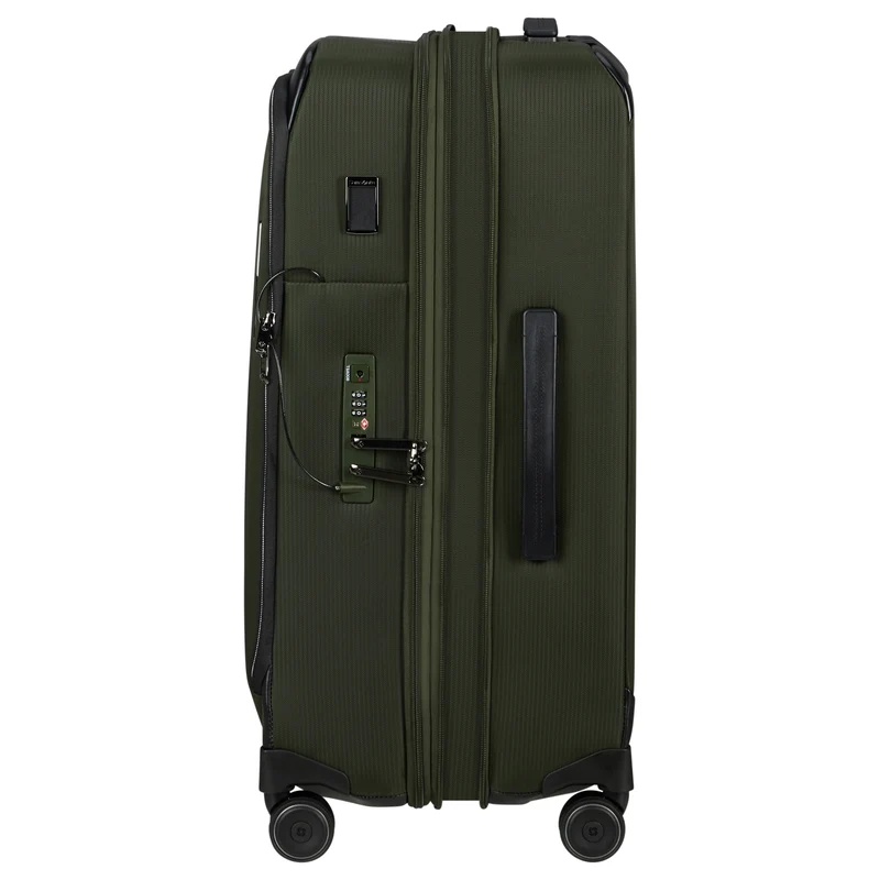 Samsonite - Splendix - 4-Rollen-Trolley M 67 cm erw. (grün/schwarz)