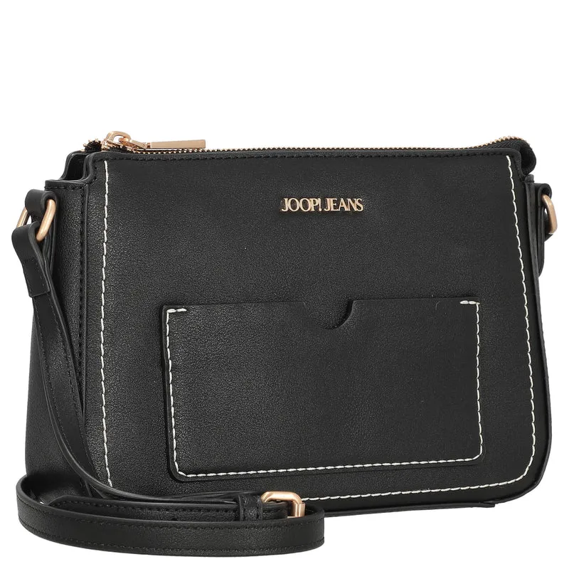 Joop Jeans Women Solido Jasmina - Schultertasche S 24 cm (black)