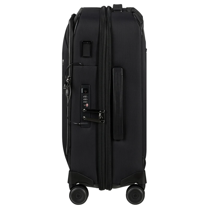 Samsonite - Splendix - 4-Rollen-Kabinentrolley S 55 cm erw. (schwarz)