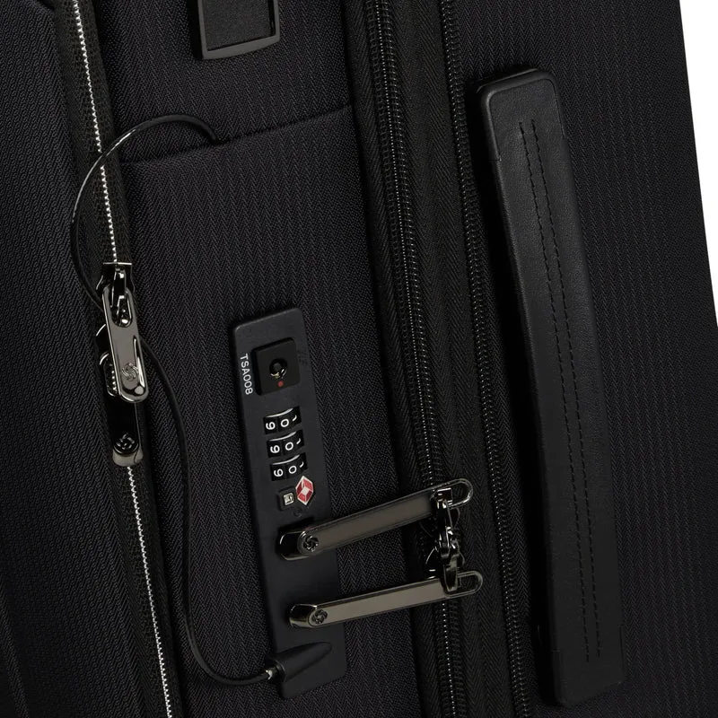 Samsonite - Splendix - 4-Rollen-Kabinentrolley S 55 cm erw. (schwarz)