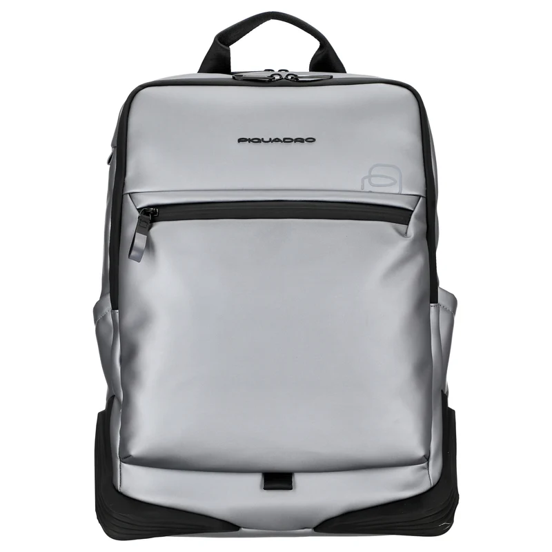 Piquadro Backpack - Rucksack 15.6" 43 cm (silver/black)