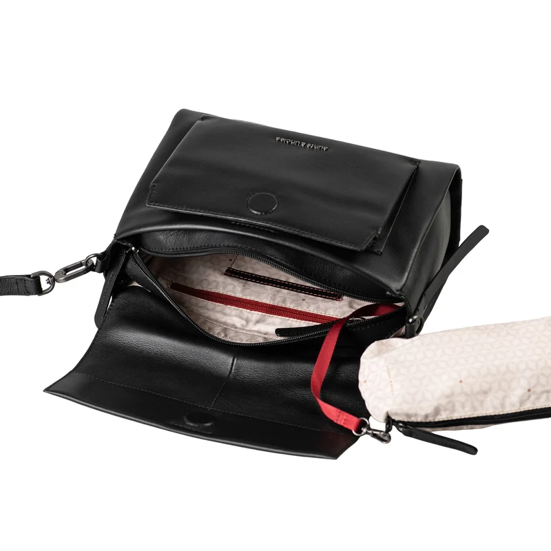 aunts & uncles Noon - Schultertasche 26 cm (jet black)