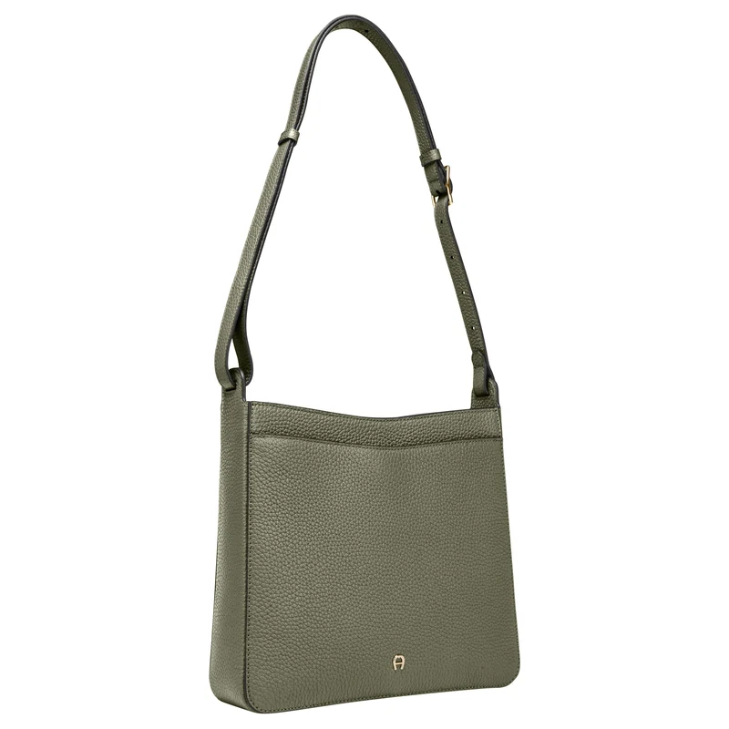 Aigner Pura M - Beuteltasche 27 cm (moss green)