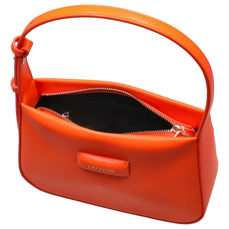Lacoste Hobo Bag S - Schultertasche 23 cm (scarlet ibis)