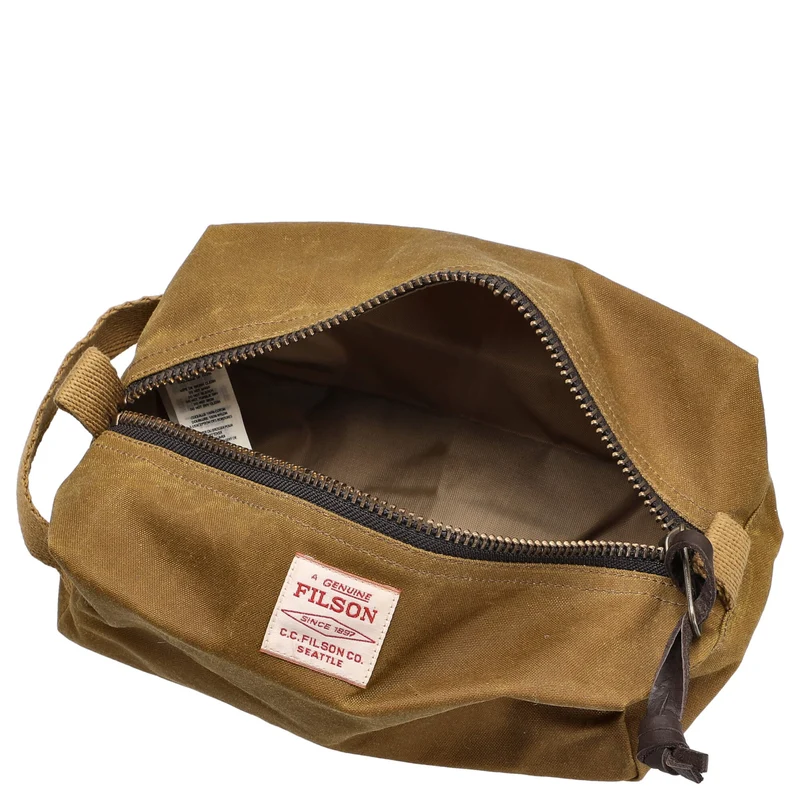 Filson Tin Cloth - Kulturbeutel 23 cm (dark tan)