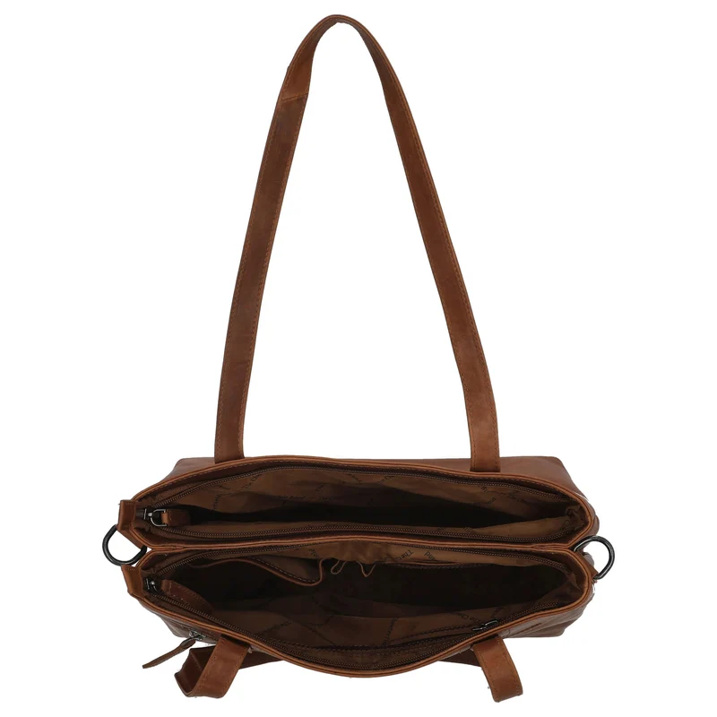 The Chesterfield Brand Nola - Shopper 30 cm (cognac)