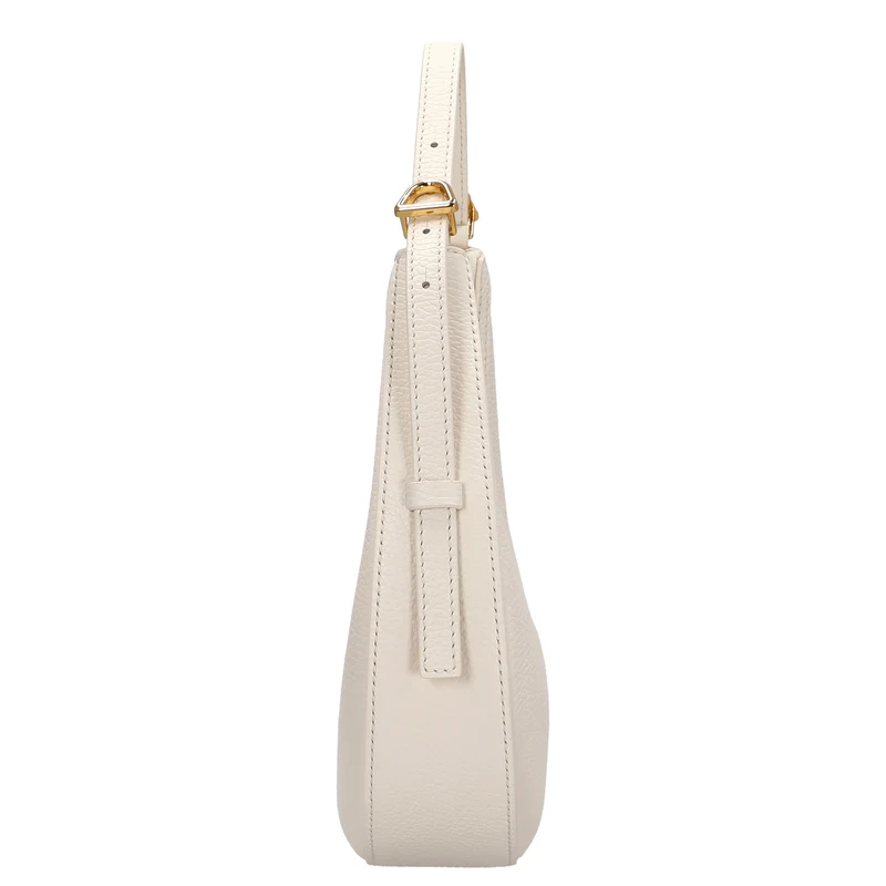 Coccinelle Whisper - Schultertasche 23.5 cm (pearl)