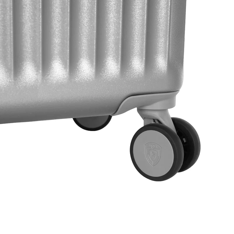 Heys Luxe - 4-Rollen-Trolley Set 3tlg. L/M/S erw. (silver)