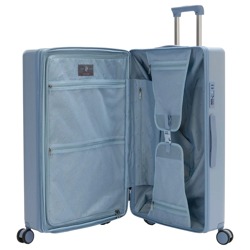 Heys Earth Tones - 4-Rollen-Trolley Set 3tlg. L/M/S erw. (glacier grey)