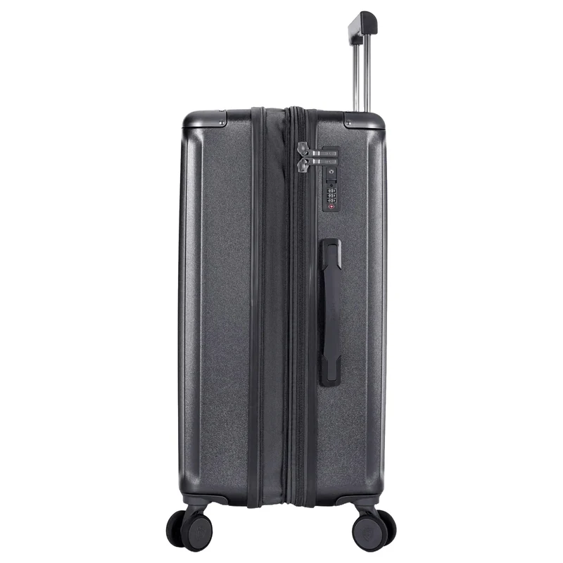 Heys Luxe - 4-Rollen-Trolley M 66 cm erw. (gunmetal)
