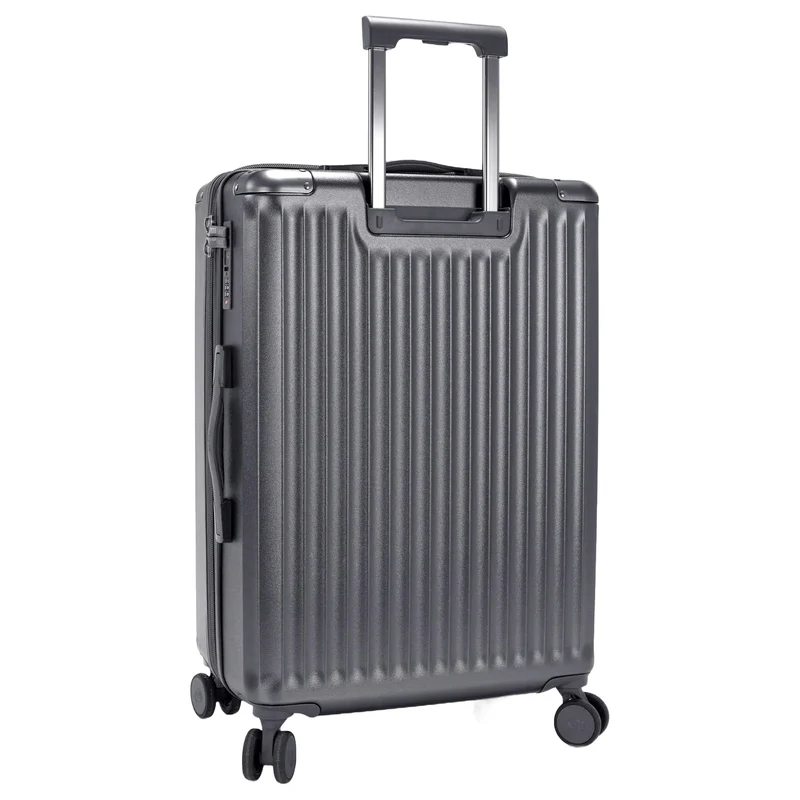 Heys Luxe - 4-Rollen-Trolley M 66 cm erw. (gunmetal)