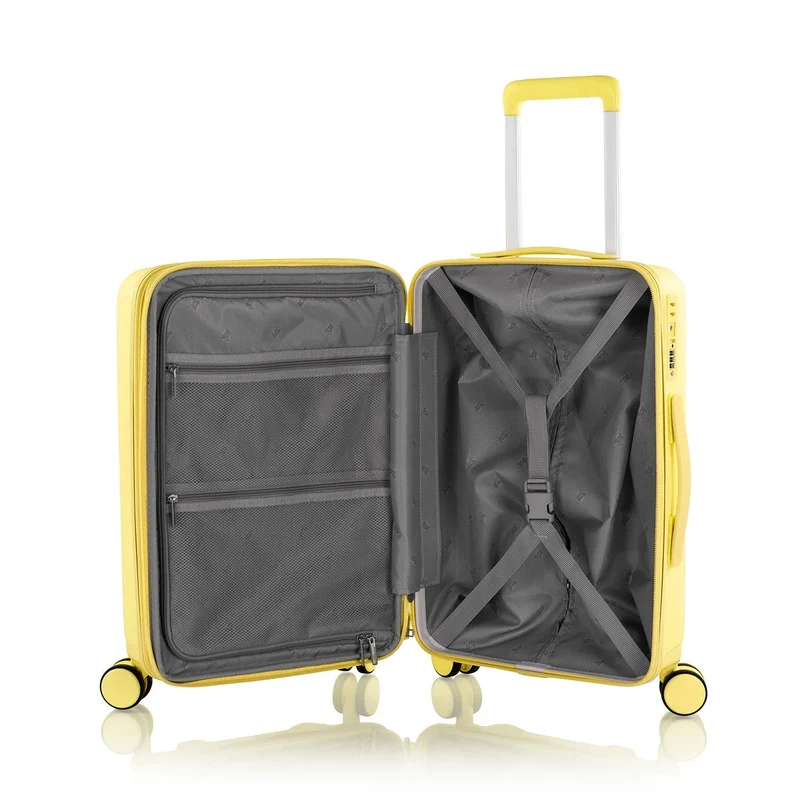 Heys Pastel - 4-Rollen-Kabinentrolley S 53 cm erw. (gelb)