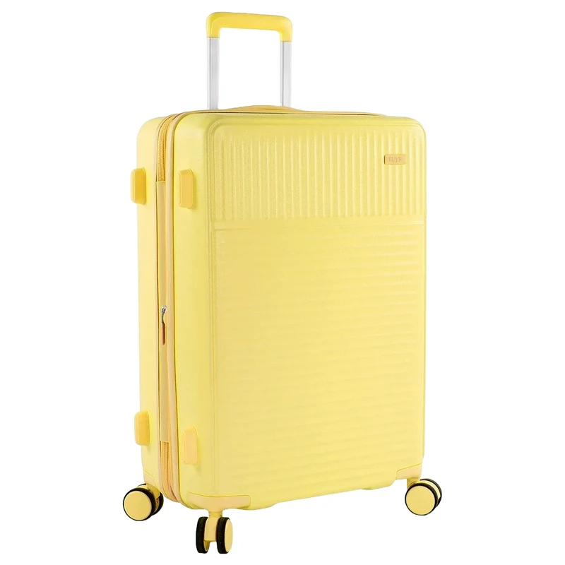 Heys Pastel - 4-Rollen-Trolley M 66 cm erw. (gelb)