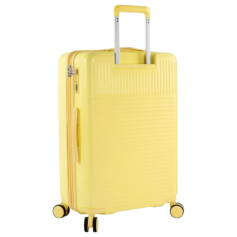 Heys Pastel - 4-Rollen-Trolley M 66 cm erw. (gelb)