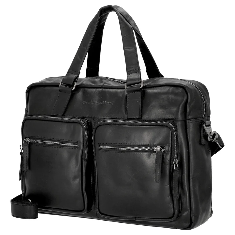 The Chesterfield Brand Misha - Aktentasche 17" Leder 43 cm (black)