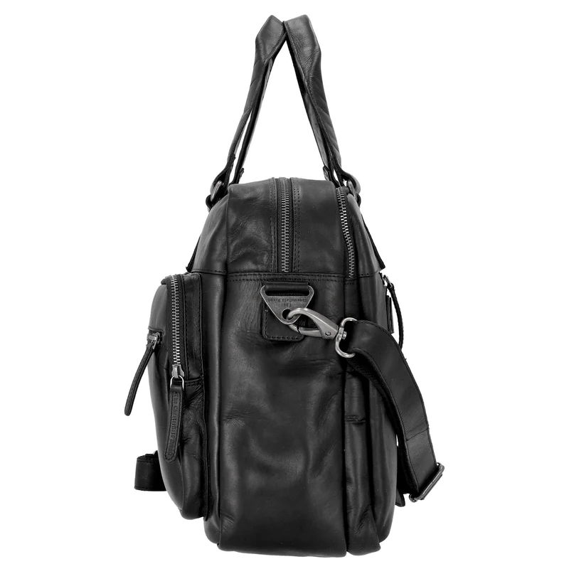 The Chesterfield Brand Misha - Aktentasche 17" Leder 43 cm (black)