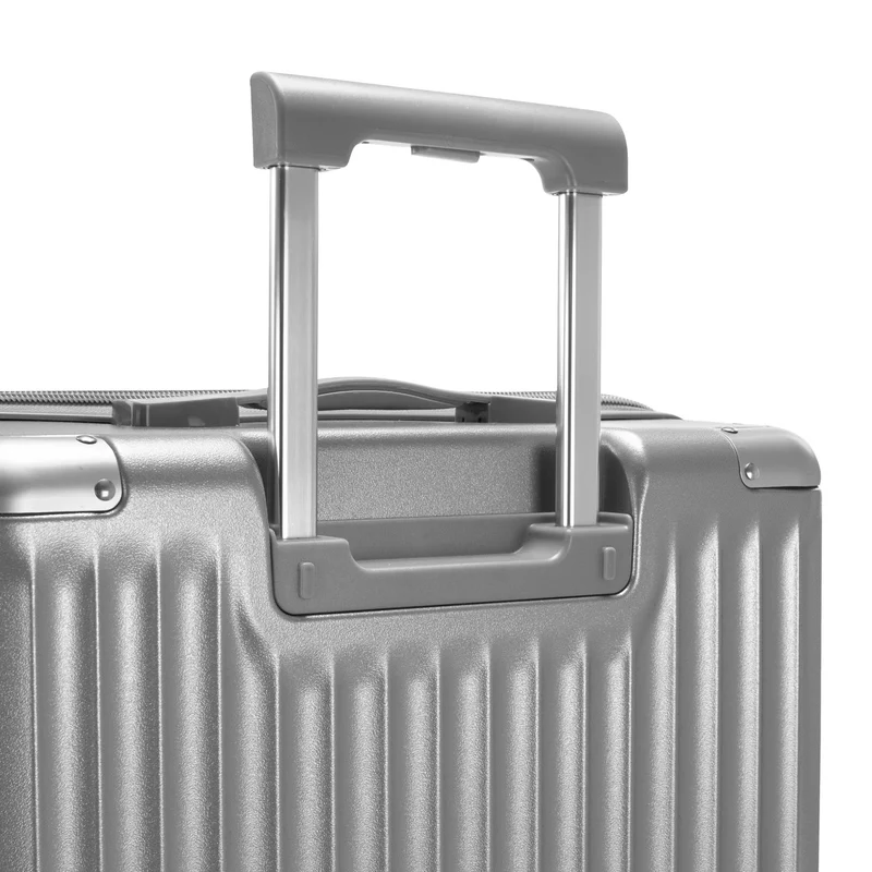 Heys Luxe - 4-Rollen-Trolley M 66 cm erw. (silver)