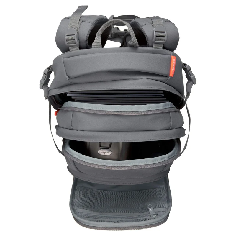 Lässig Bold Origin - Schulrucksack 46.5 cm (Anthracite/Grey)