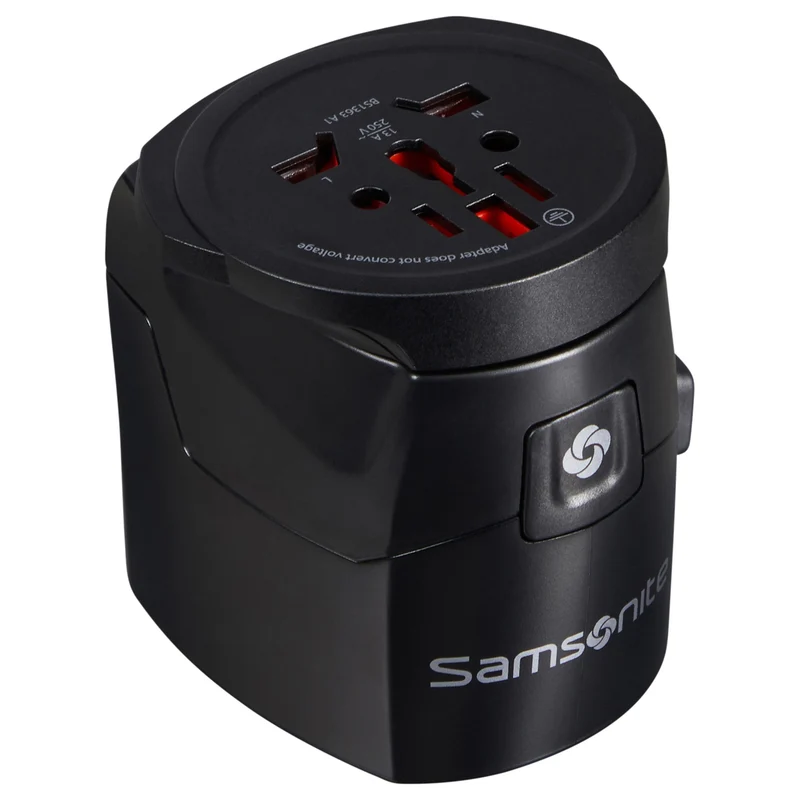 Samsonite World Adaptor Pro - Reiseadapter (black)