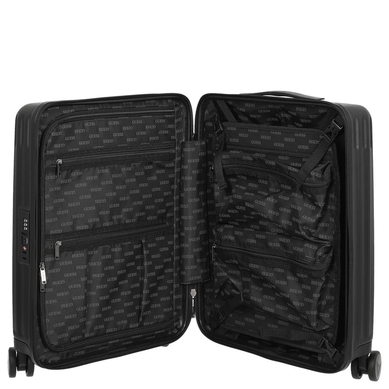 Guess Olbia - 4-Rollen Kabinentrolley S 55 cm (black)