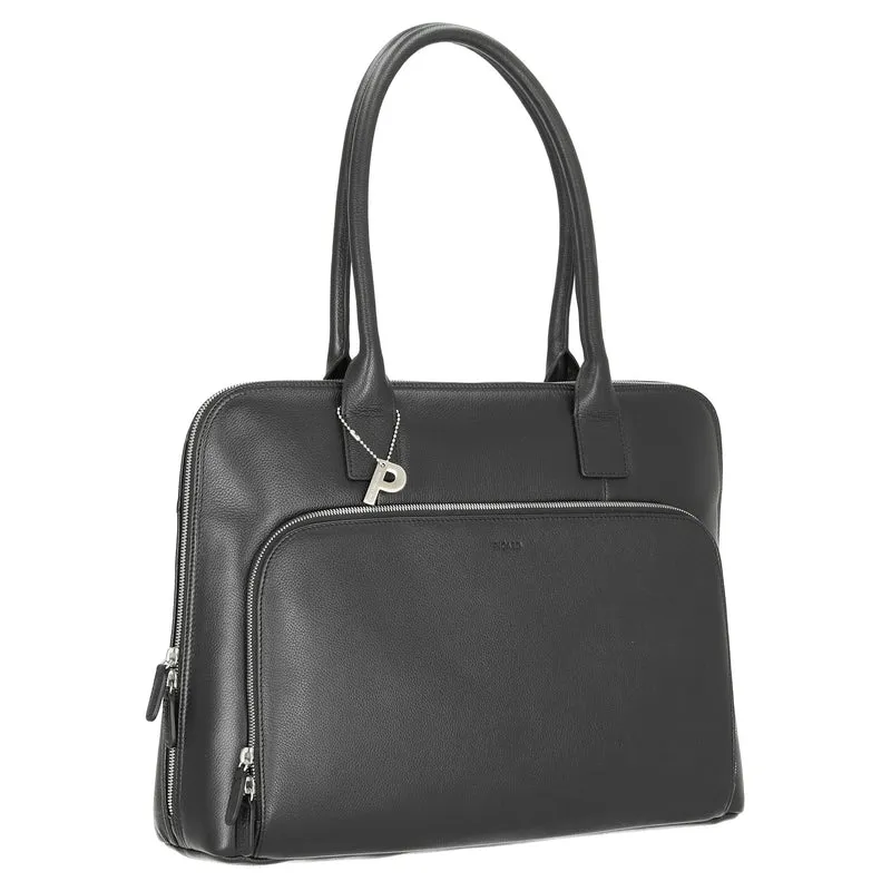 Picard Milano - Schultertasche 43 cm (schwarz)