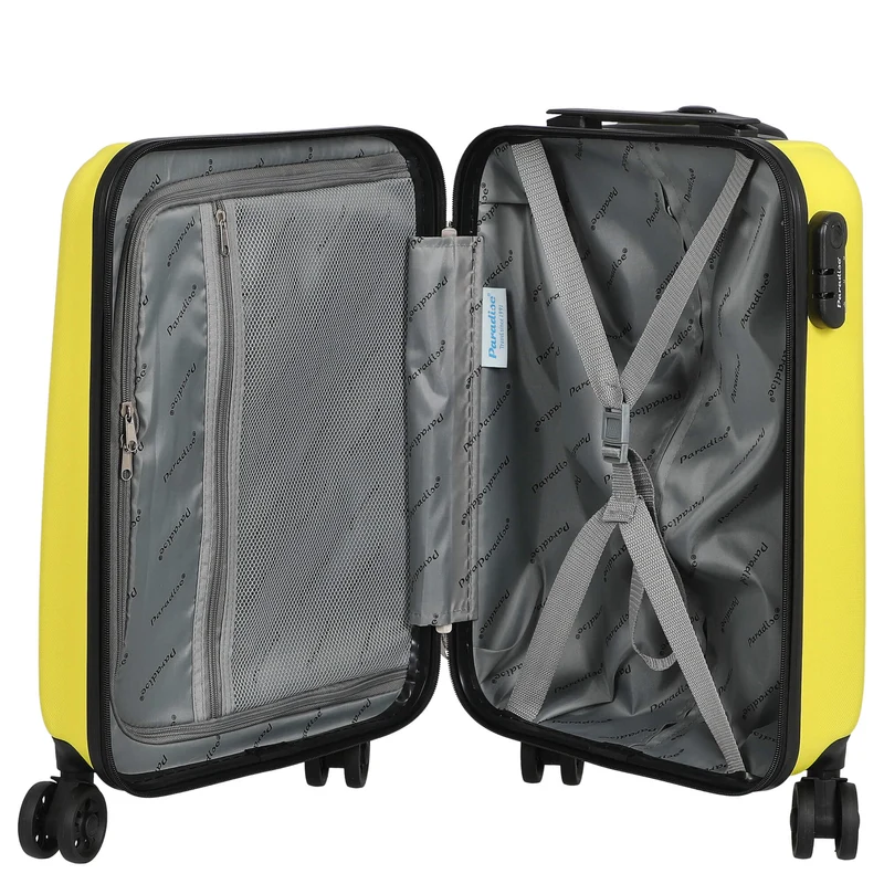 CHECK.IN Aurora - 4-Rollen-Kabinentrolley 54 cm (zitronengelb)