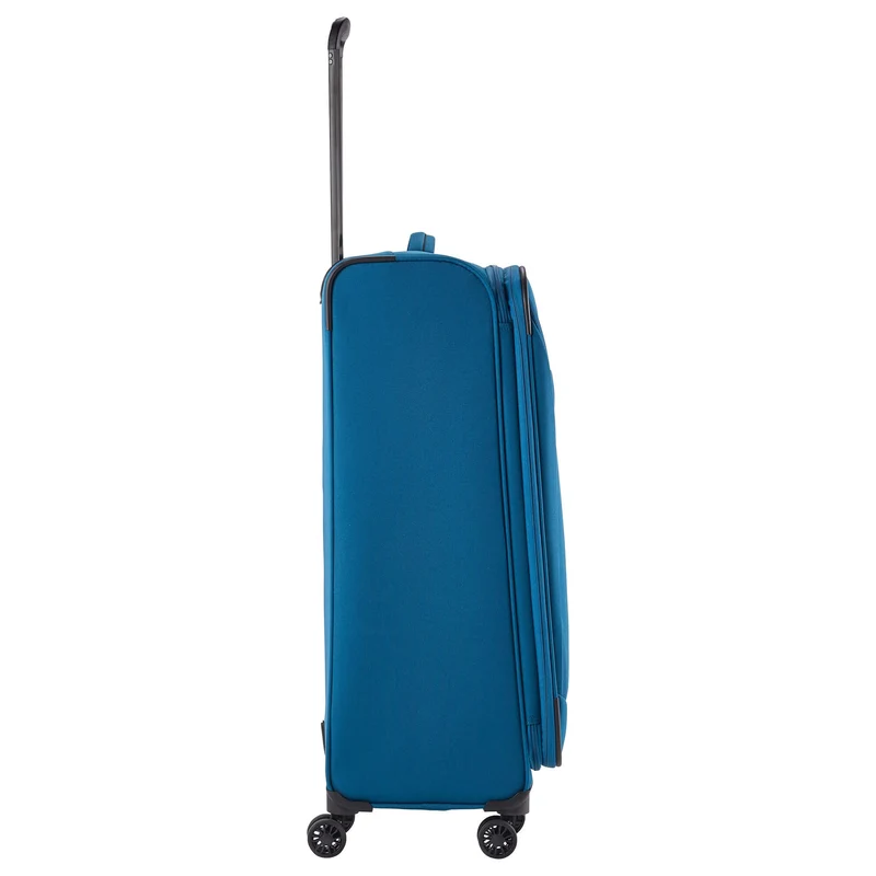Travelite Chios - 4-Rollen-Trolley L 78 cm erw. (petrol)