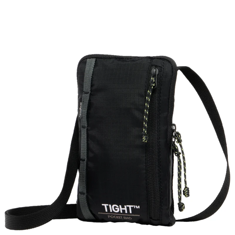 Haglöfs Tight Pocket Bag - Umhängetasche 16.5 cm (true black/magnetite)