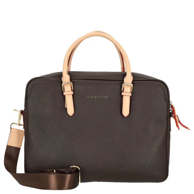 bugatti Ella - Aktentasche 15" 37 cm (darkbrown)