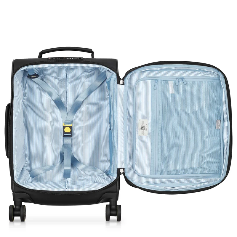 Delsey Paris Turenne Soft - 4-Rollen-Trolley 56 cm S erw. (schwarz)
