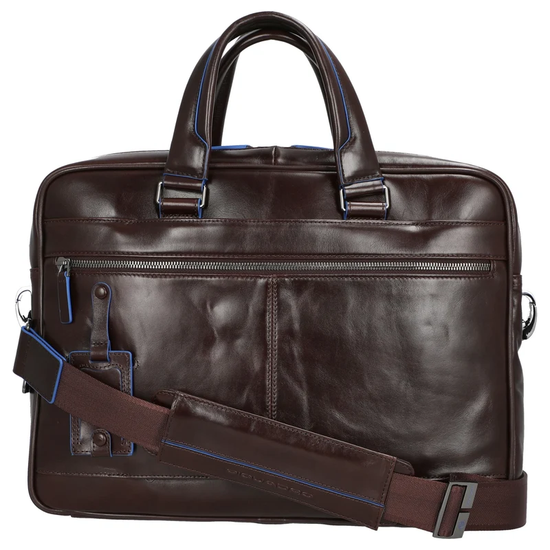 Piquadro Blue Square - Aktentasche 14" 39 cm (mahogany)