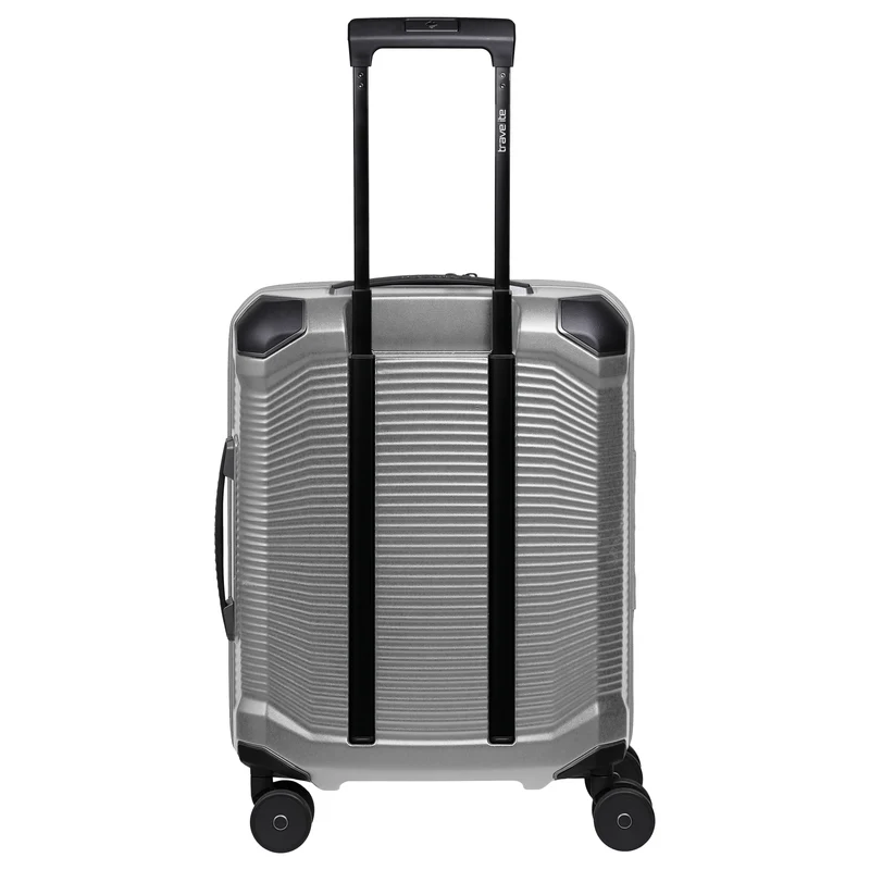 Travelite Millennium - 4-Rollen-Kabinentrolley 55 cm (silver)