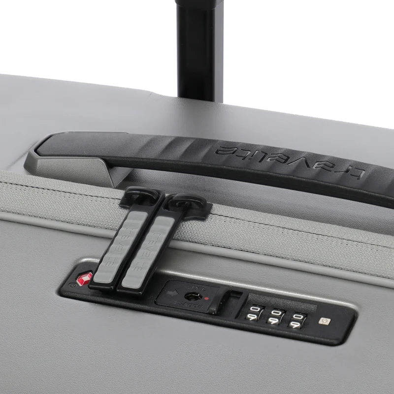 Travelite Millennium - 4-Rollen-Kabinentrolley 55 cm (silver)