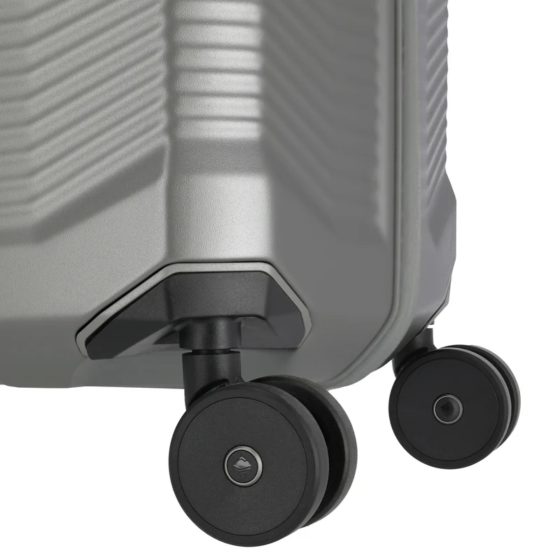 Travelite Millennium - 4-Rollen-Kabinentrolley 55 cm (silver)
