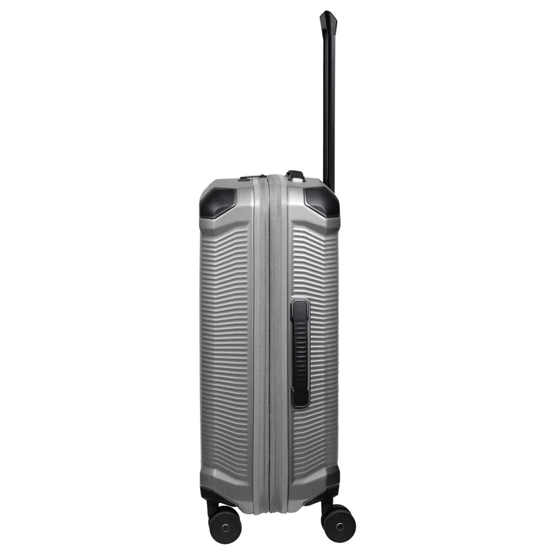 Travelite Millennium - 4-Rollen-Trolley M 67 cm erw. (silver)