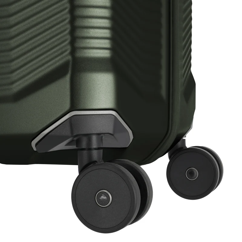 Travelite Millennium - 4-Rollen-Trolley M 67 cm erw. (pine green)