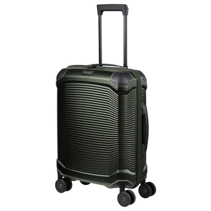 Travelite Millennium - 4-Rollen-Kabinentrolley 55 cm (pine green)
