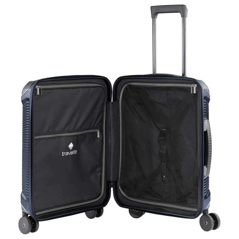 Travelite Millennium - 4-Rollen-Kabinentrolley 55 cm (navy)