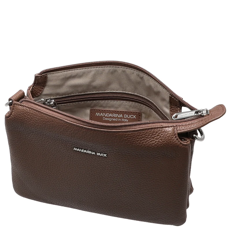 Mandarina Duck Mellow Leather Pochette - Abendtasche 23 cm (milk chocolate)
